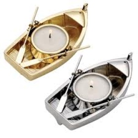 KYNTTILÄNJALKA- SOUTUVENE, KROMATTU