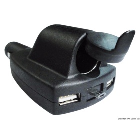 USB-VIRTAPISTORASIA pistokkeella, NELIPUOLINEN