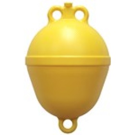 POLYETEENIPYÖRKKI, 390 mm, KELTAINEN