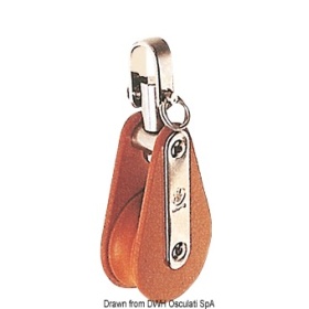 Yksittäinen lohko, 8 mm, TUFNOL HYE- EW, TUFNOL HYE- EW.