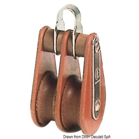 KAKSOISLUKKO, 8 mm, TUFNOL HYE- TB