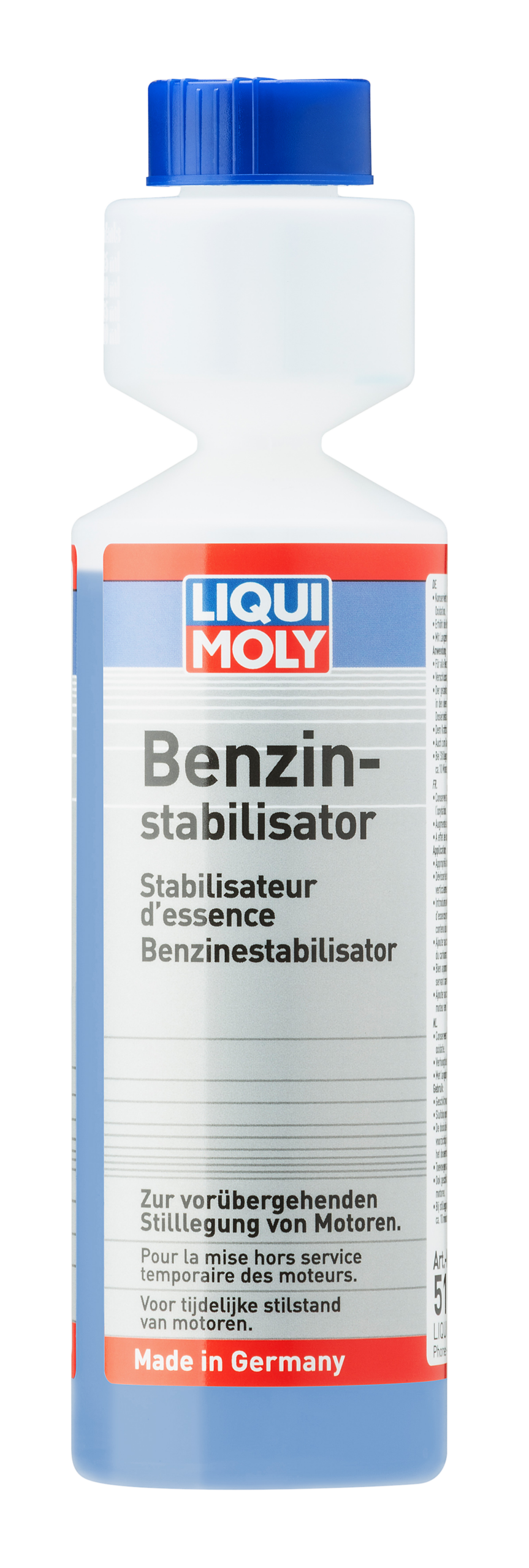 BENSIININ STABILOINTIAINE - LIQUI MOLY, 1:200, 250 ML