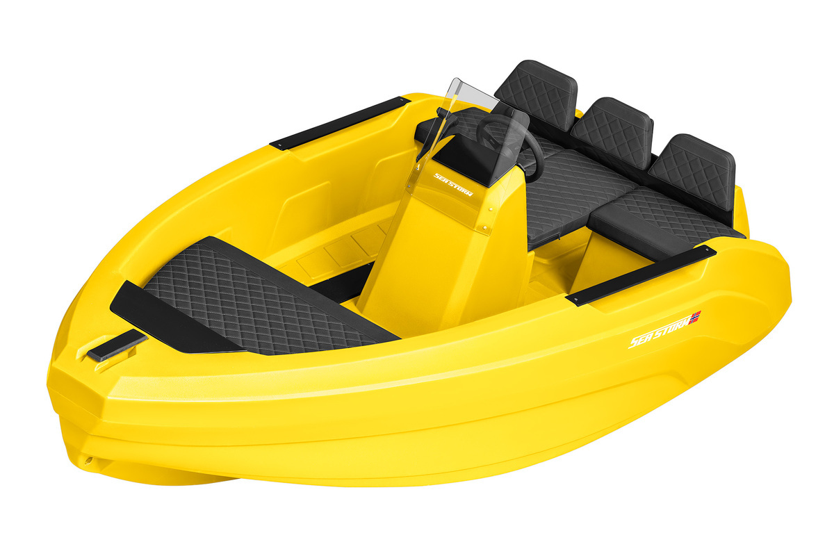 SEASTORM VENE - 12 HDPE ADVANTAGE, KELTAINEN - Image 5